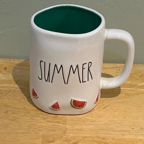 Rae Dunn Artisans Collection Ceramic Summer Watermelon Mug. Brand New With Tags. - Picture 3 of 6